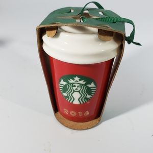 Starbucks 2016 Christmas Ornament